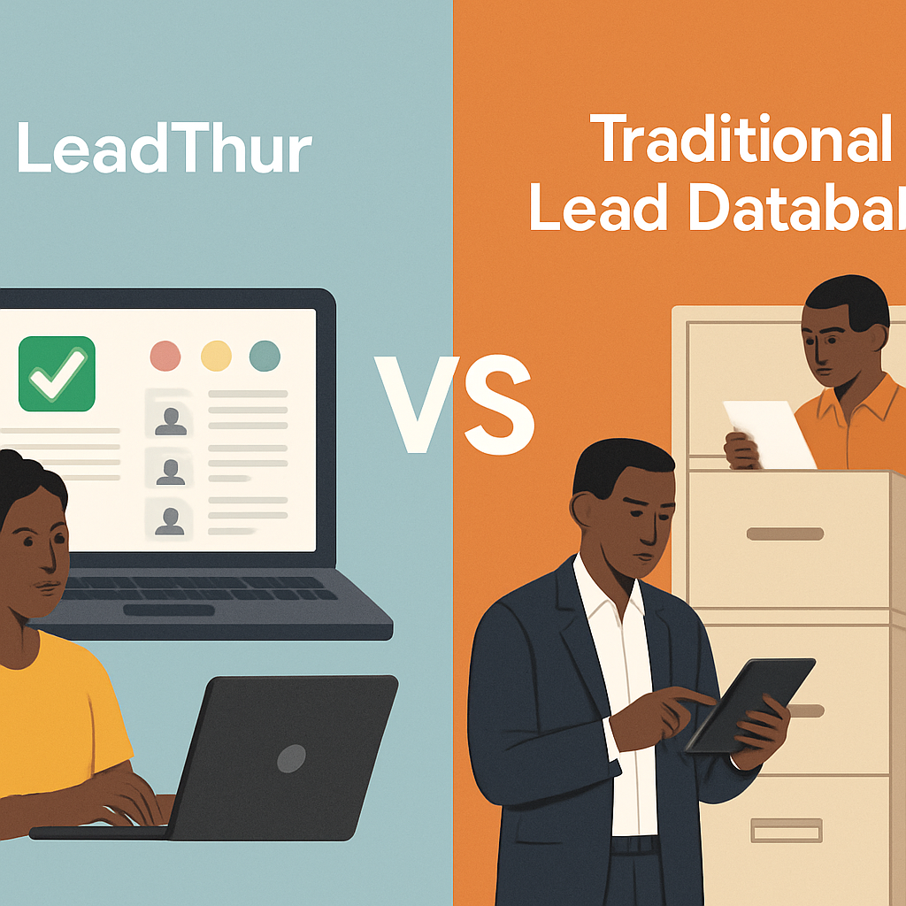 LeadThur vs. Traditional Lead Databases: What Actually Works for African Sales Teams — featured image